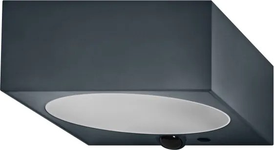 Osram - Lampada solare da parete ENDURA STYLE LED/10,7W/4,2V 2000 mAh IP65 antracite