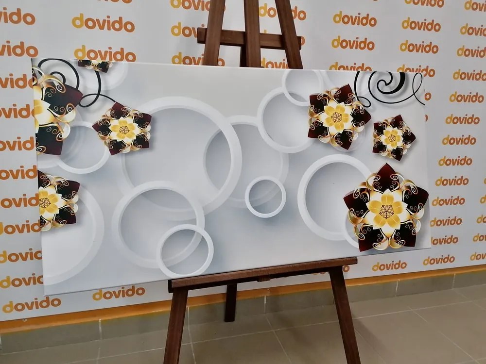 Quadro su tela – Gioielli dorati