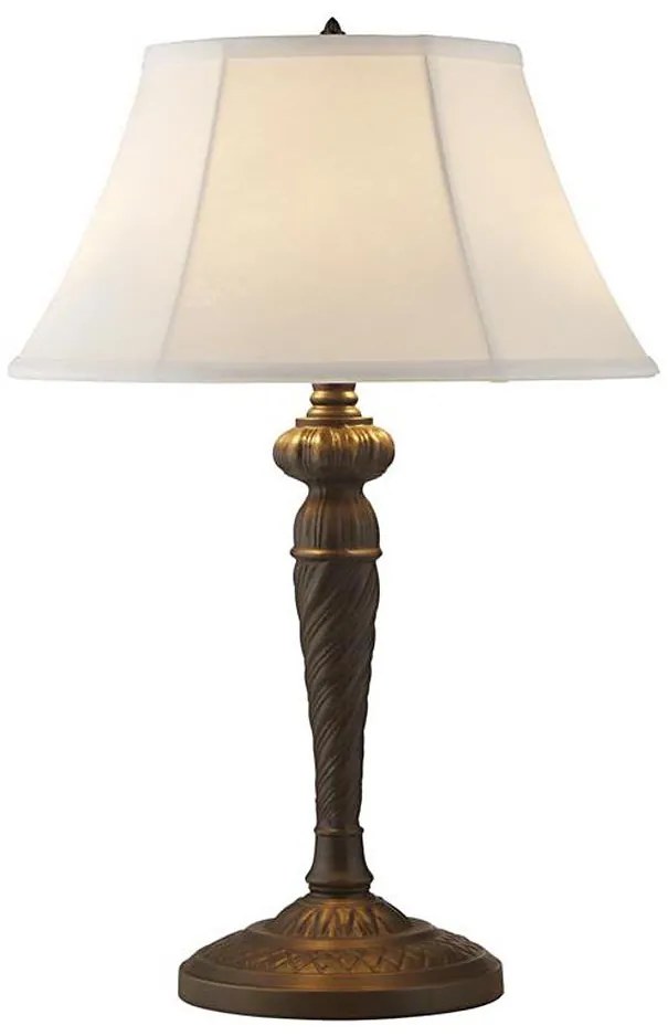 Searchlight EU46092WH - Lampada da tavolo AMY 1xE27/60W/230V