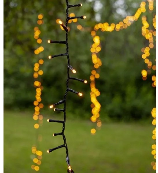 Eglo 410815 - Catena luminosa LED da esterno GOLDEN, 800xLED, 21 m, IP44, bianco caldo