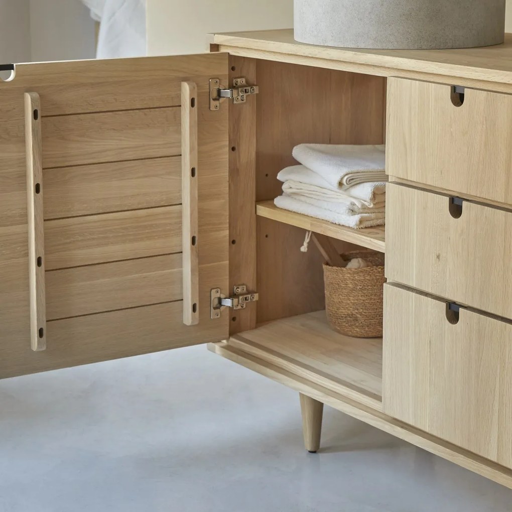 Tikamoon - Mobile contenitore in rovere 145 Jonàk
