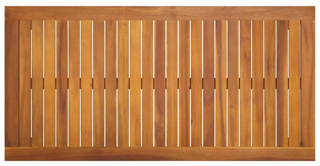 Tavolo da giardino 110x55x67 cm legno massello d&#039;acacia