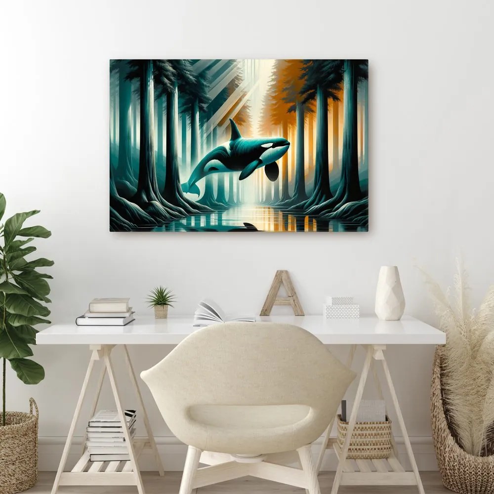 Quadro su tela – Sogno dell’orca