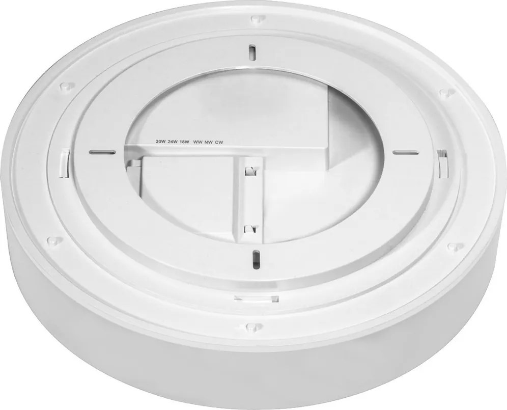 Plafoniera LED Regolabile 18W 24W 30W Rotonda CCT IP54 - Ø33 cm