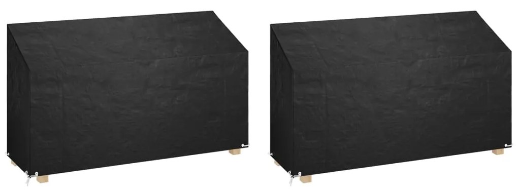 Copri Panche Giardino 2pz 12occhielli 210x70x70/88 Polietilene /