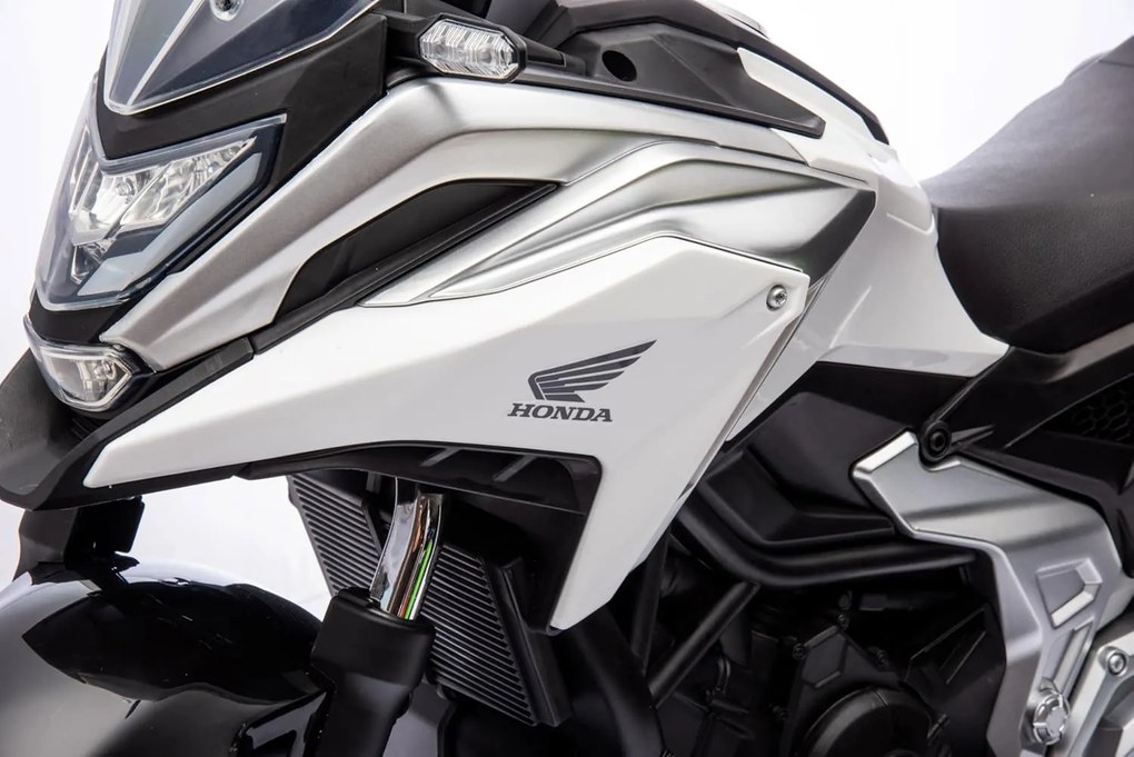 Moto Elettrica per Bambini Licenza Ufficiale Honda NC750X 12V 4,5Ah Bianco...