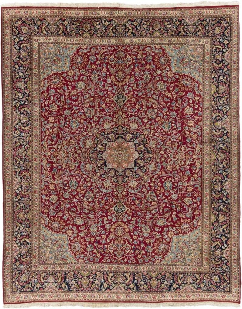 Kerman Tappeto persiano 300 x 380 (Iran) Annodato A Mano