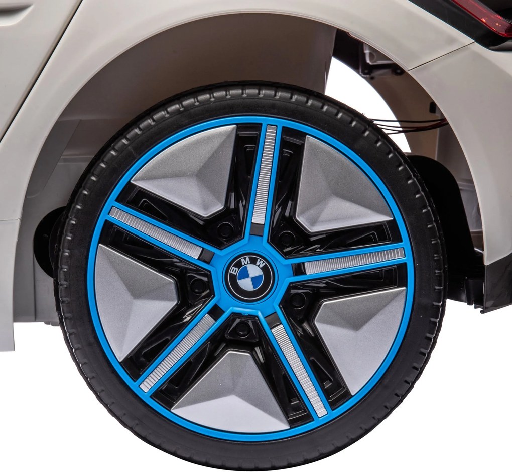 Macchina Elettrica per Bambini 12V con Licenza BMW I4 Bianca...