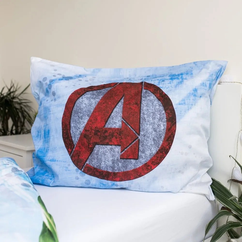 Biancheria da letto in cotone per bambini Heroes, 140 x 200 cm Avengers - Jerry Fabrics