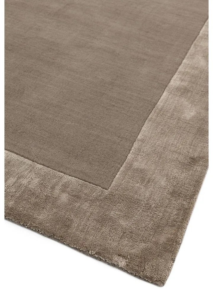 Tappeto marrone tessuto a mano con lana 160x230 cm Ascot - Asiatic Carpets