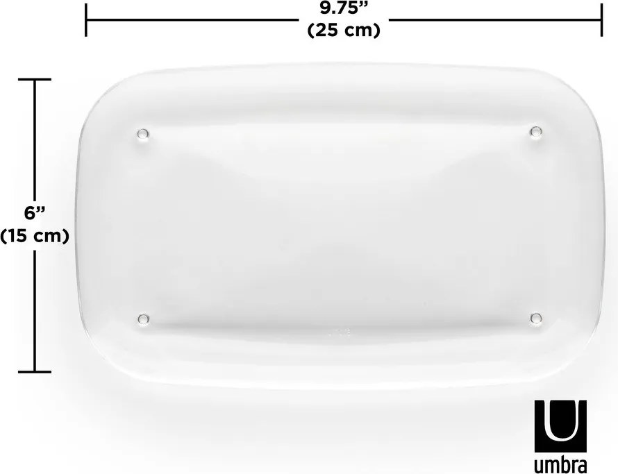 Organizzatore per bagno in plastica Droplet - Umbra