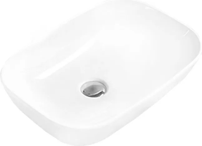 Mexen Luna lavabo da appoggio 50 x 35 cm, bianco - 21635000