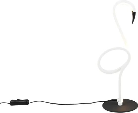 Lampada da tavolo bianca (altezza totale 35 cm) Ingo – Reality