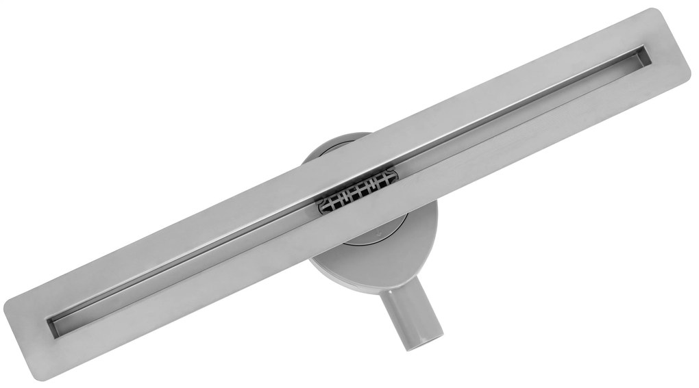 Canalina di scarico Rea FILO Nickel Brush 80