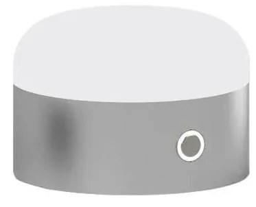 Ideal Lux - Lampada da tavolo LED touch MIGNON LED/5W/5V Ø 10 cm CRI 90 cromo