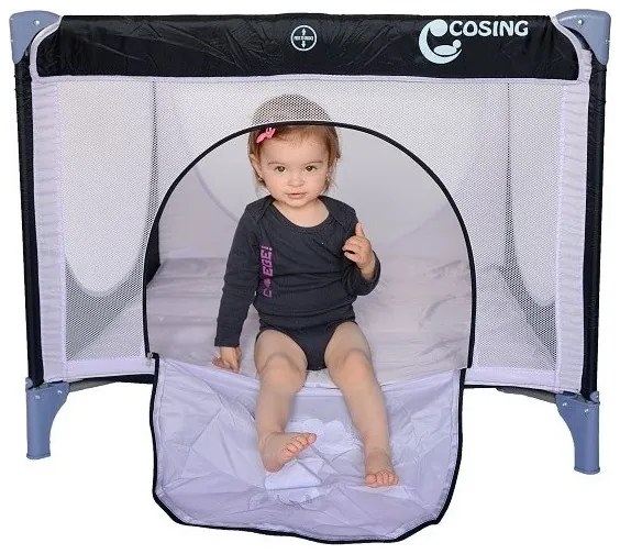 COSING - Box per bambini EMA Zebra Grigio