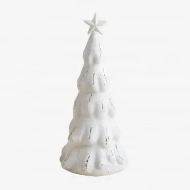 Confezione da 2 decorazioni natalizie Amkos Bianco - Sklum