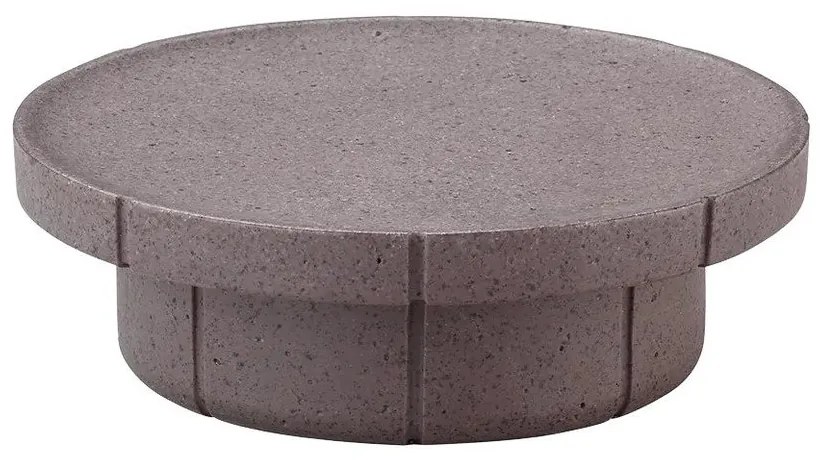 Portasaponetta grigio scuro in poliresina Kua – Blomus