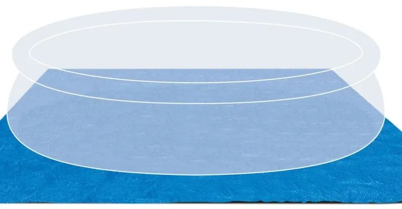 Telo per Fondo Piscina Quadrato 472x472 cm 28048 Intex