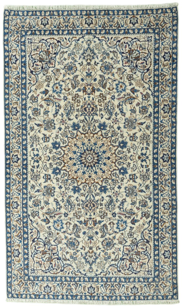 Nain Tappeto 120 x 210 Beige (Iran) Annodato A Mano