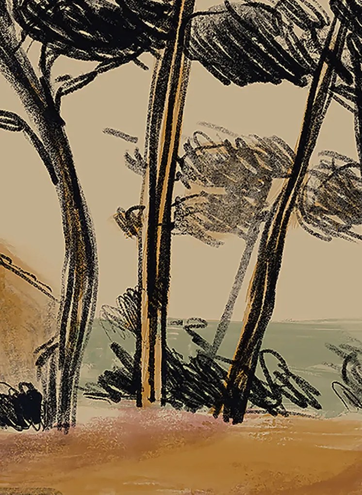 Élitis Carta da parati panoramica Hors Saison - Panel 3