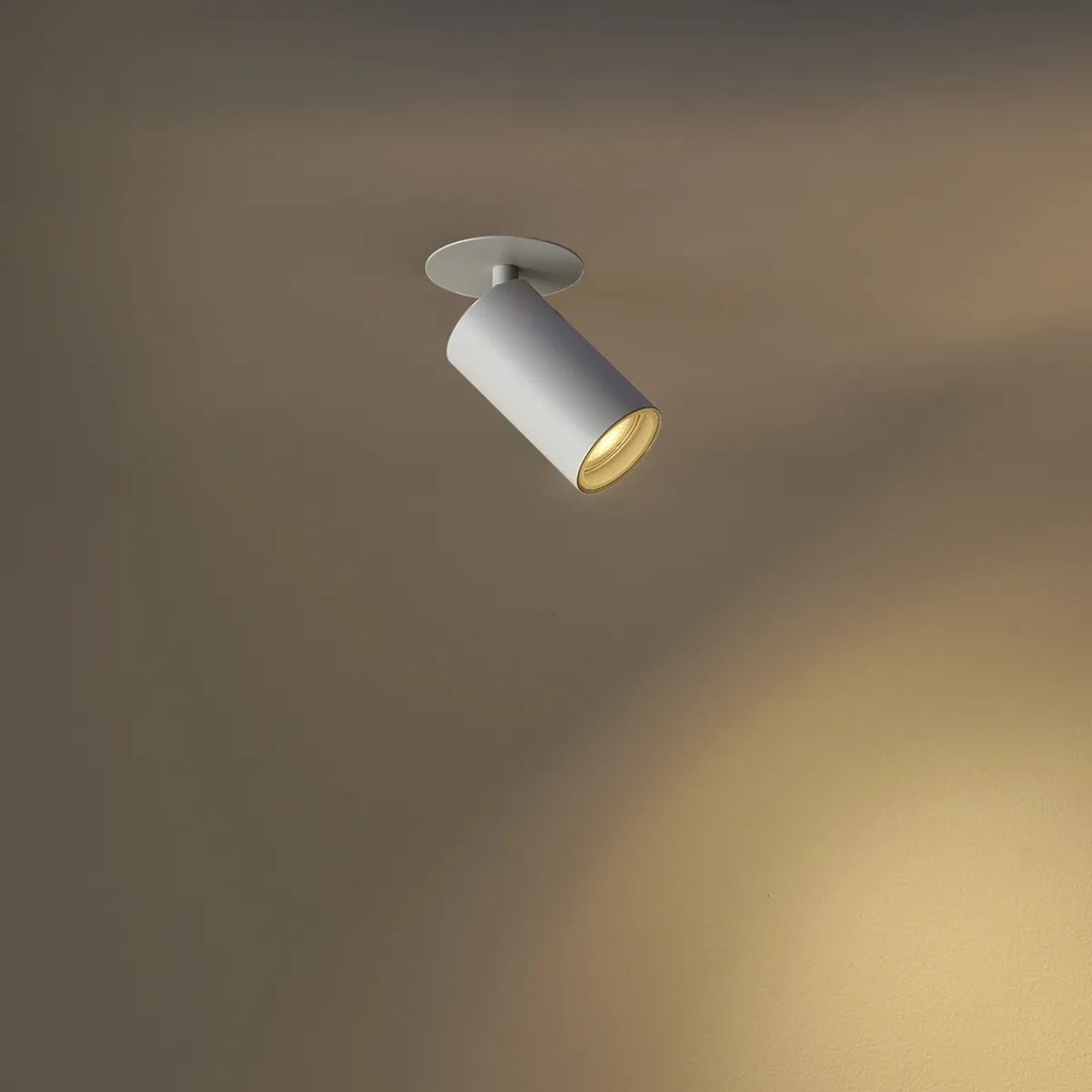 Faretto da incasso moderno bianco GU10 50mm IP44 - Chels