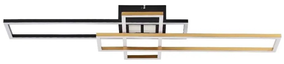 Zuma Line MS243 - Luce LED dimmerabile LUMENZ LED/55W/230V 3000-6000K nero/oro +RC