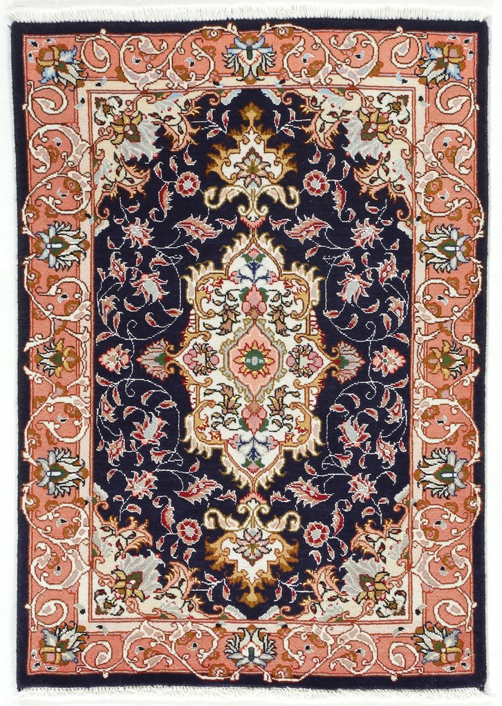 Tabriz Tappeto persiano 90x60 (Iran) Annodato A Mano
