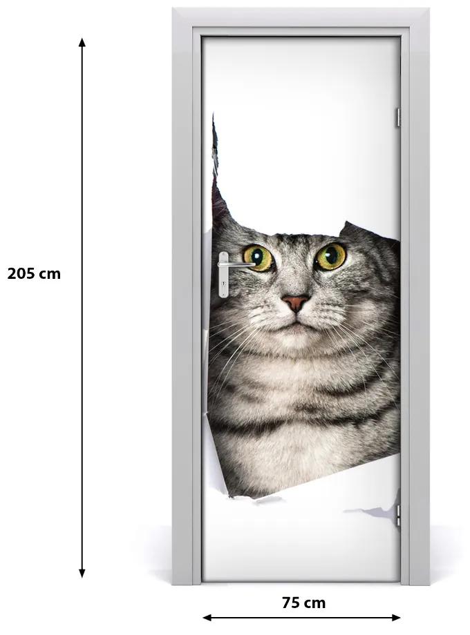 Rivestimento Per Porta Gatto in un buco 75x205 cm