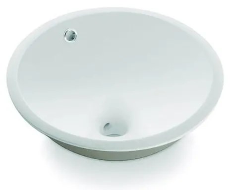 Bathco 0052 - Lavabo da incasso CERDENA Ø 38 cm, porcellana/bianco
