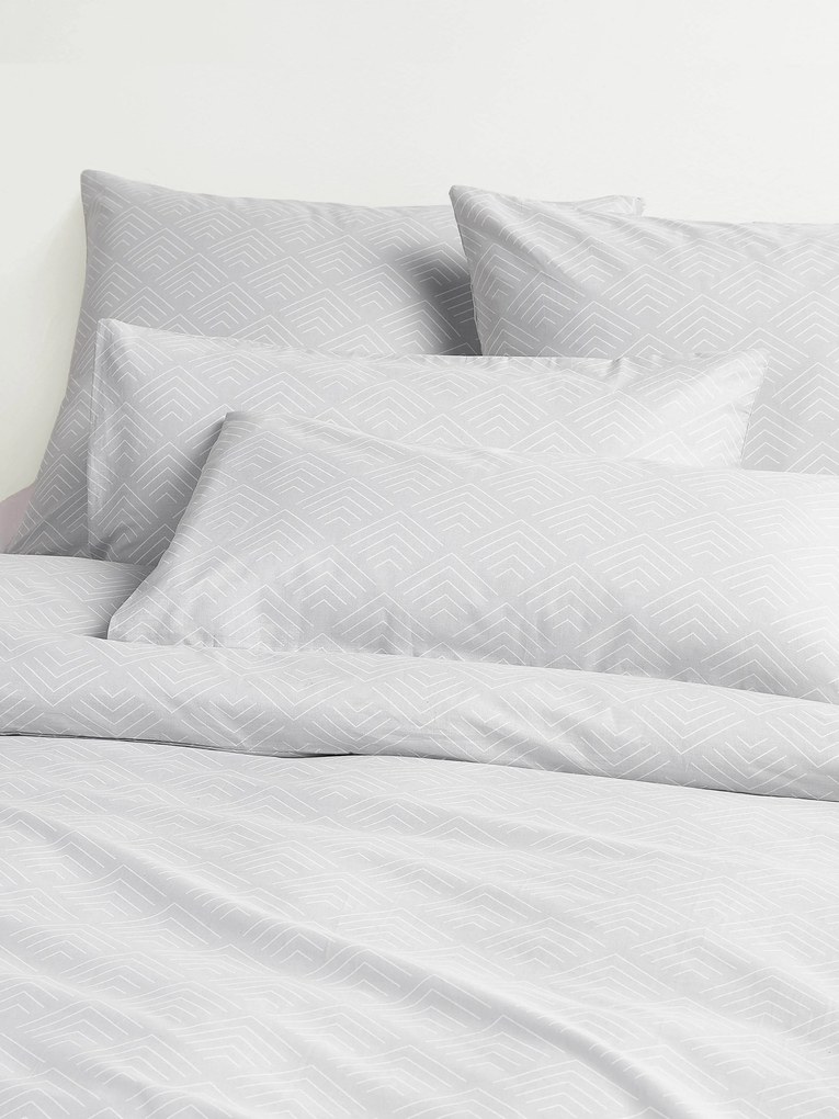 Copripiumino in cotone con motivo grafico Milano