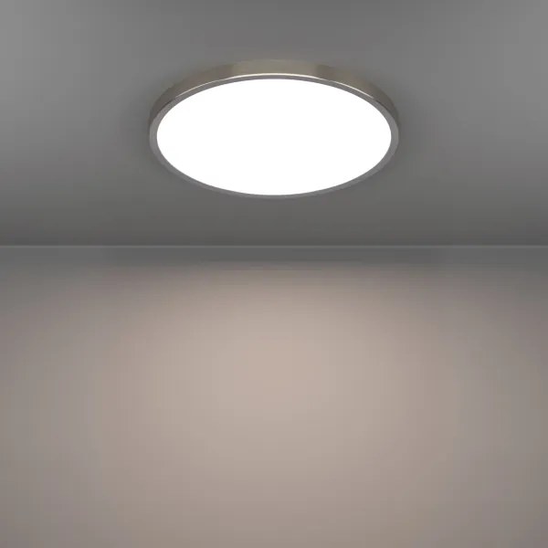 Eglo 901318 - Plafoniera LED FUEVA, 17 W, 230 V, 2700/4000/6500 K, Ø 38,9 cm, cromata