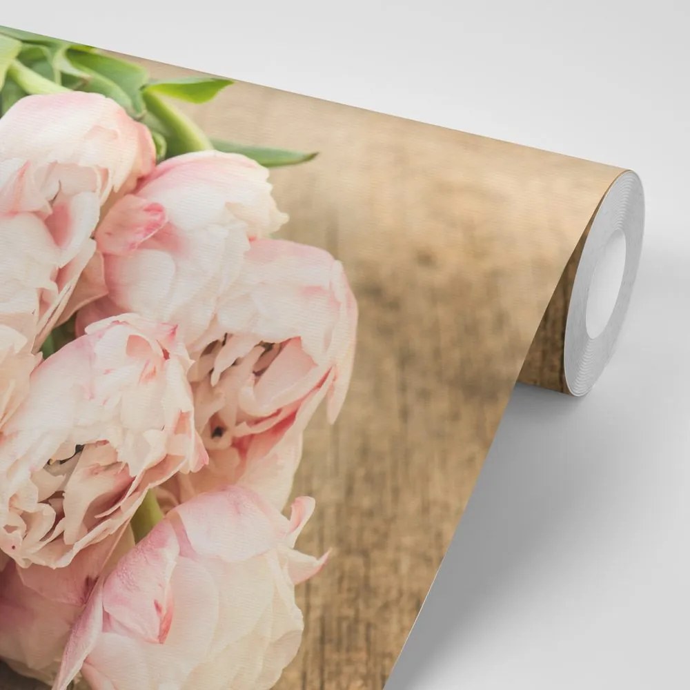 Carta da parati autoadesiva – Bouquet romantico