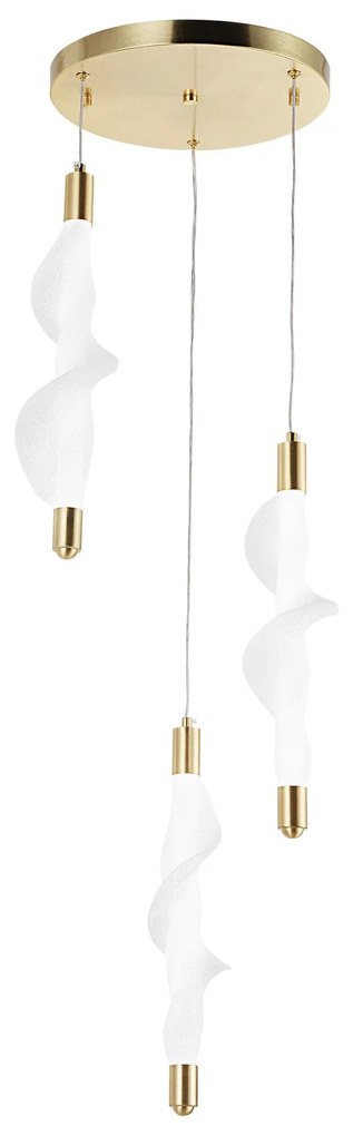 Lampada G009-3CPR WHITE/GOLD