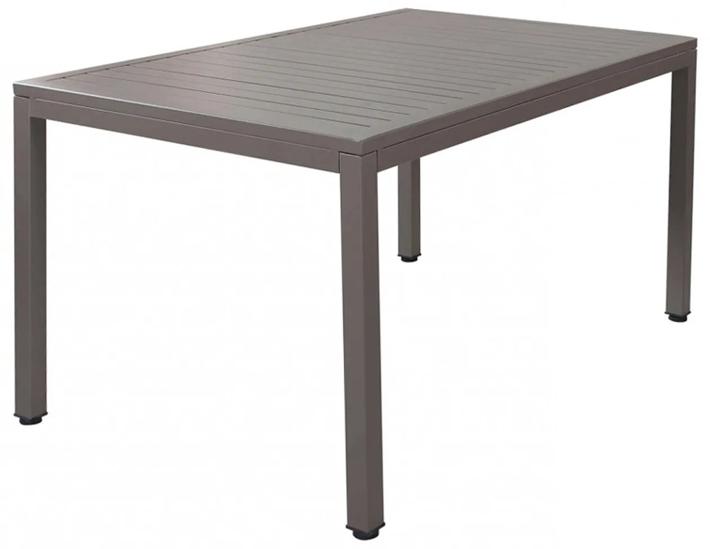 Tavolo da giardino 150x74x90 cm taupe