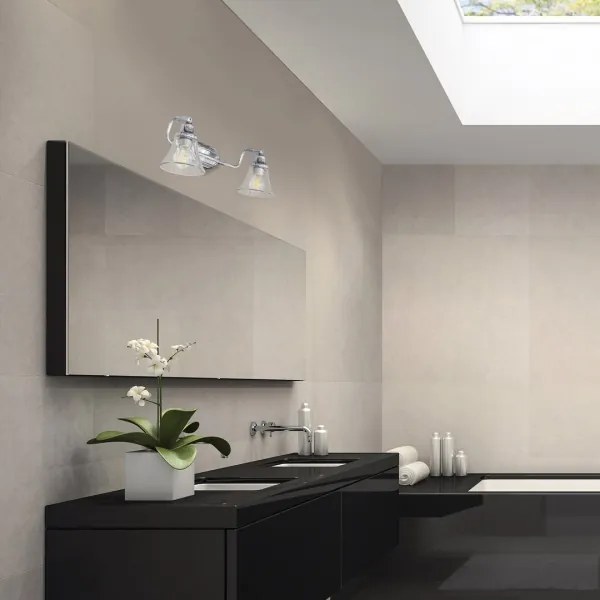 Rabalux 3208 - Faretto da bagno ANTOINE 2xE14/40W/230V IP44