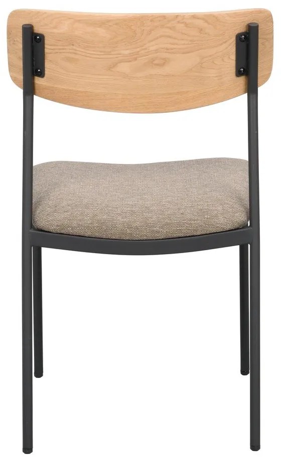 Sedie da pranzo in colore beige-naturale in set da 2 Maymont - Rowico