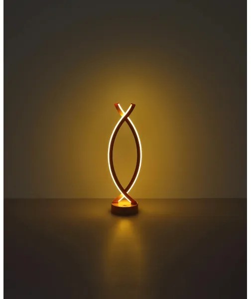 Globo 58457P - Lampada da tavolo LED dimmerabile HELA LED/1W/3,7V rosa