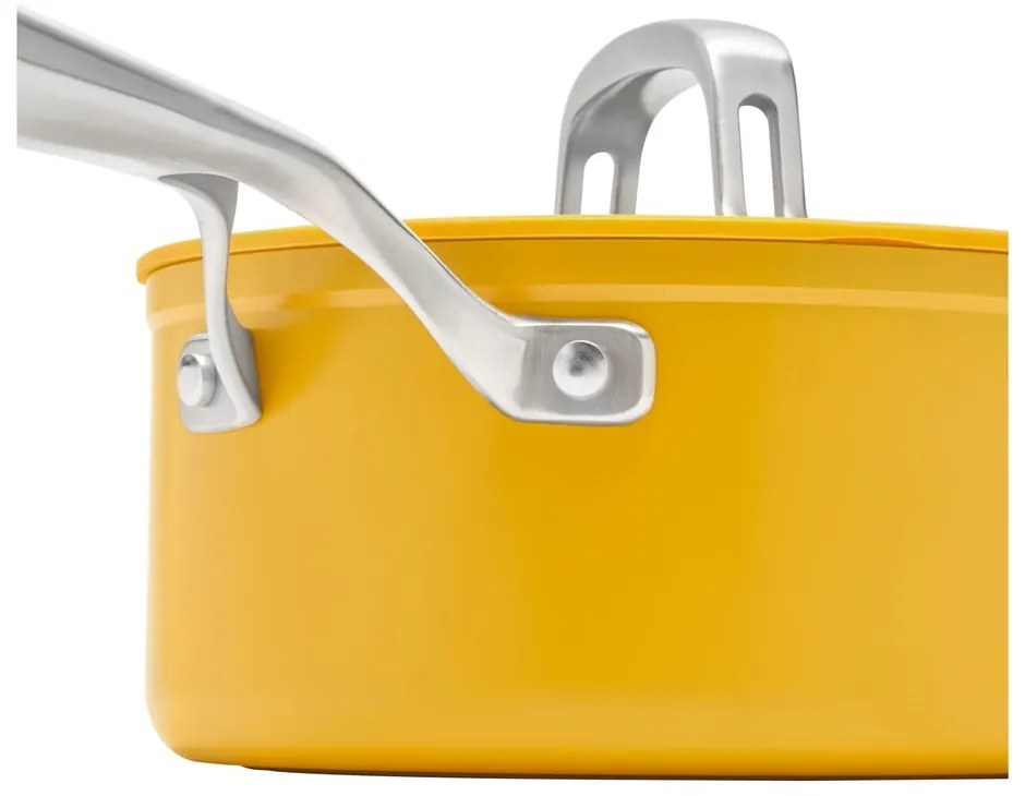 Pentola con coperchio incluso/con superficie in ceramica adatta all'induzione 2,4 l Meda 3.0 – FABINI