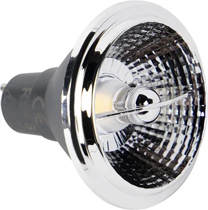 Set di 5 lampadine LED GU10 dimmerabili con luce calda AR70 6W 2000K-3000K
