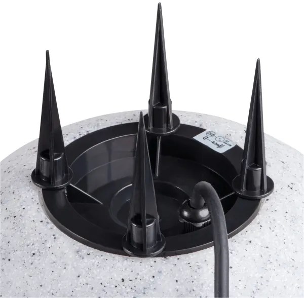 Kanlux 36590 - Lampada da esterno STONO 1xE27/15W/230V, diametro 31,5 cm, IP65