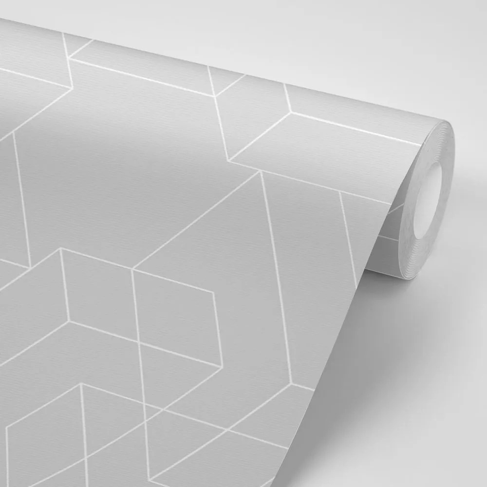Carta da parati – Puzzle grigio