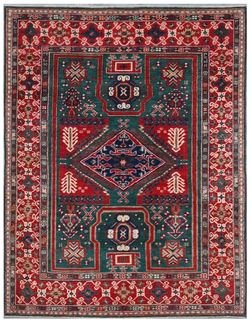 Kazak Tappeto 200 x 150 (Pakistan) Annodato A Mano
