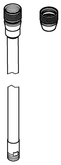 GROHE 46174000 - Flessibile doccia METALFLEX 1500 mm cromato lucido