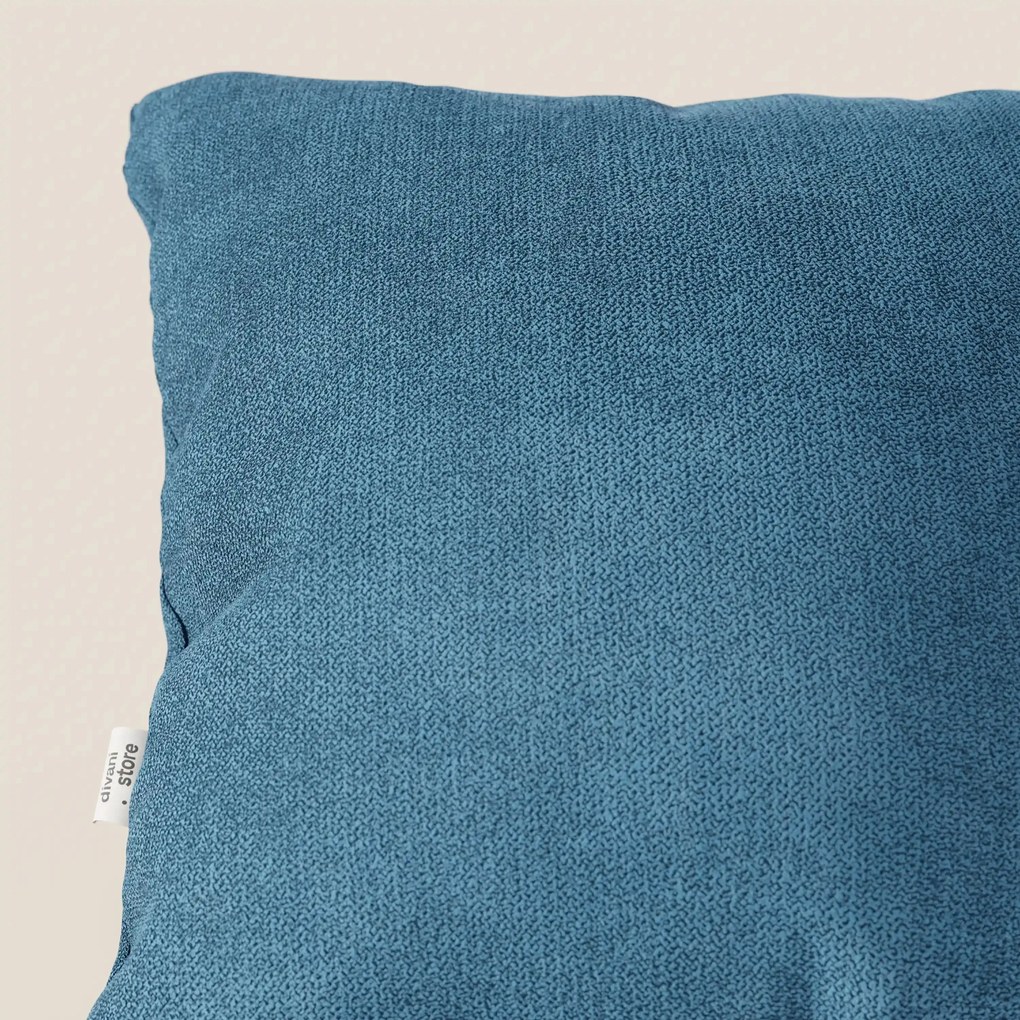 Destiny cuscino disponibile in diversi colori realizzato in tessuto morbido impermeabile T02 azzurro
