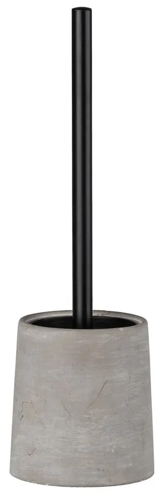 Spazzola per WC in cemento grigio Villena - Wenko