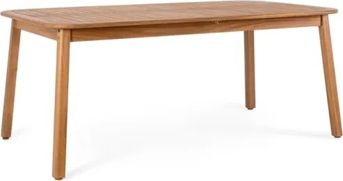 Tavolo In Legno Da Esterno Allungabile 100x180-240 Cm Danubio FSC Bizzotto
