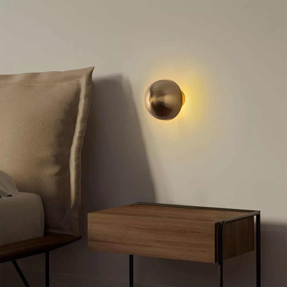 Lampada da parete color bronzo ø 16 cm Fungal - Opviq lights