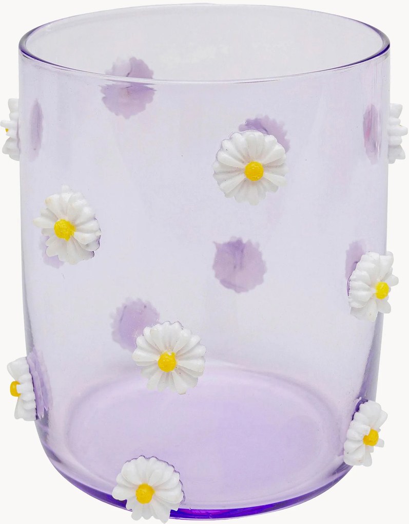 Set di 4 bicchieri Party Flowers