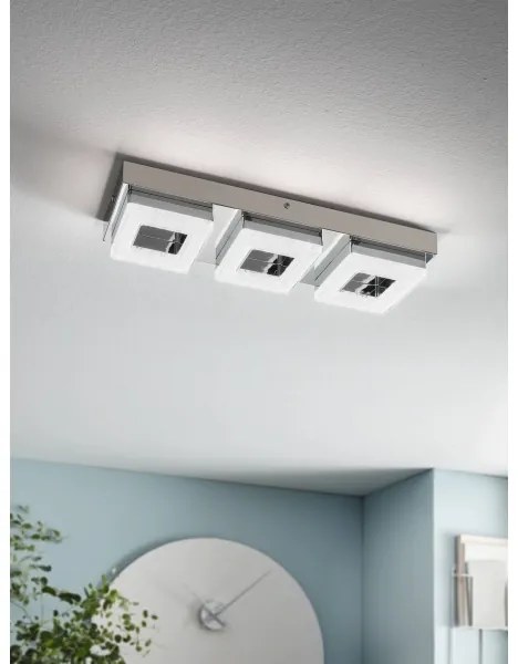 Eglo 95656 - Plafoniera LED FRADELO 3xLED/4W/230V